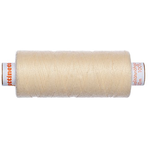 buttinette Universal-Nähgarn, Stärke: 100, 500m-Spule, sekt buttinette Universal-Nähgarn, Stärke: 100, 500m-Spule, sekt von buttinette