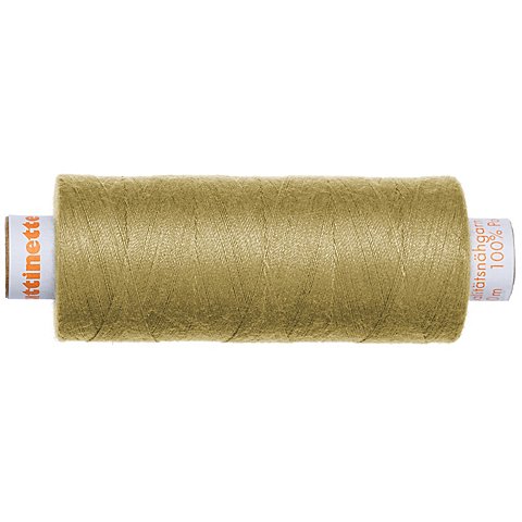 buttinette Universal-Nähgarn, Stärke: 100, 500m-Spule, senf buttinette Universal-Nähgarn, Stärke: 100, 500m-Spule, senf von buttinette