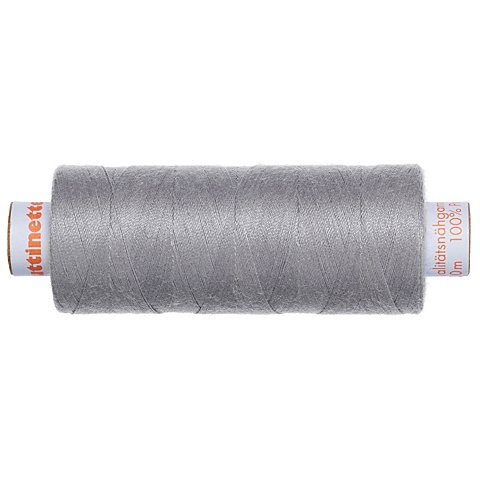 buttinette Universal-Nähgarn, Stärke: 100, 500m-Spule, silber buttinette Universal-Nähgarn, Stärke: 100, 500m-Spule, silber von buttinette
