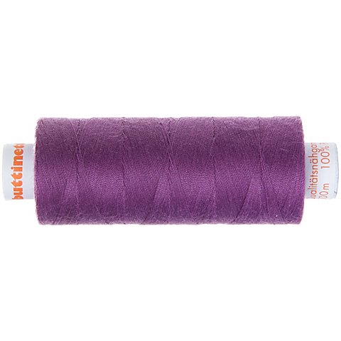buttinette Universal-Nähgarn, Stärke: 100, 500m-Spule, violett von buttinette
