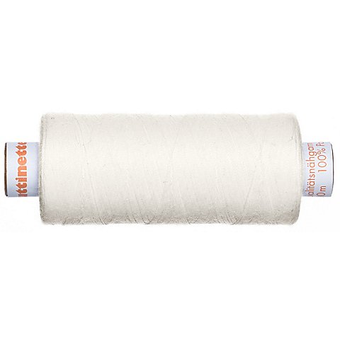 buttinette Universal-Nähgarn, Stärke: 100, 500m-Spule, wollweiß buttinette Universal-Nähgarn, Stärke: 100, 500m-Spule, wollweiß von buttinette