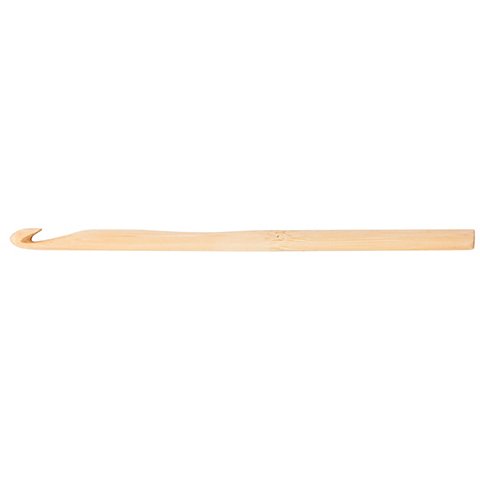 buttinette Wollhäkelnadel, Bambus, Länge: 15 cm von buttinette