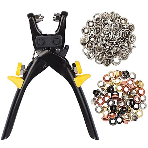 buttinette Zange, Länge: 16 cm, inkl. Ösen und Druckknöpfe buttinette Zange, Länge: 16 cm, inkl. Ösen und Druckknöpfe von buttinette