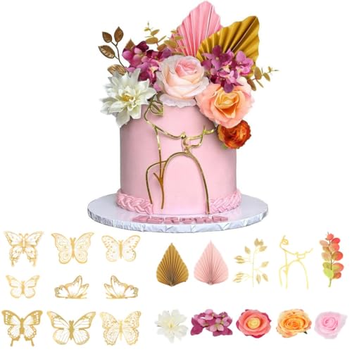 22 Stück Minimalistische Kuchen Topper Set mit Kunst Lady Gesichter Faux Blumen Eukalyptus Golden Schmetterlinge Kuchen Dekorationen für Hochzeit Geburtstag 22 Stück Minimalistische Kuchen Topper Set mit Kunst Lady Gesichter Faux Blumen Eukalyptus Golden Schmetterlinge Kuchen Dekorationen für Hochzeit Geburtstag von byepica