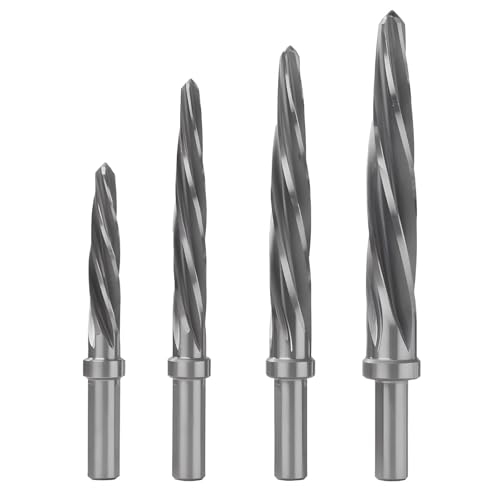 4-teiliges Hss6542 M2 Kegelreibahle-Bohrer-Set, Hochgeschwindigkeitsstahl für Metallbearbeitung, Automobil- und Bauwesen mit Aluminiumgehäuse 4-teiliges Hss6542 M2 Kegelreibahle-Bohrer-Set, Hochgeschwindigkeitsstahl für Metallbearbeitung, Automobil- und Bauwesen mit Aluminiumgehäuse von byepica