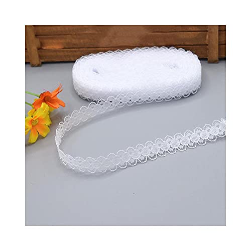 10 yards Schöne Spitzenbänder DIY Hand, Kinderkleidung, Unterwäsche, Brautkleid, Frauenbekleidung, Zubehör 14mm,white 10 yards Schöne Spitzenbänder DIY Hand, Kinderkleidung, Unterwäsche, Brautkleid, Frauenbekleidung, Zubehör 14mm,white von bzcemind