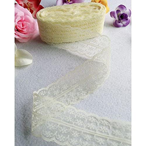 5 Meter schönes Spitzenband 4,5 cm breit,beige 5 Meter schönes Spitzenband 4,5 cm breit,beige von bzcemind
