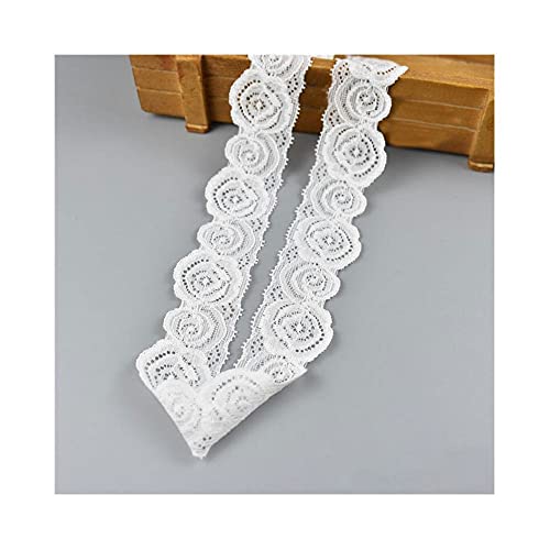 5 yard/lot Weiße elastische Spitzenband-Zierleisten Unterwäsche Spitzenbesatz gestickt für Nähende Dekoration Spitze Stoff,NO 26 3.6CM 1.44inch 5 yard/lot Weiße elastische Spitzenband-Zierleisten Unterwäsche Spitzenbesatz gestickt für Nähende Dekoration Spitze Stoff,NO 26 3.6CM 1.44inch von bzcemind