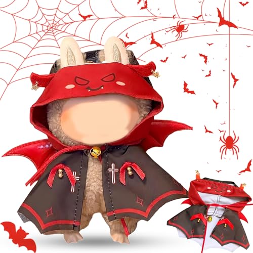 Bekleidung für 17cm Plüsch, Kleidung für 17cm Plush,Mini Kuscheltier Kleidung Outfit nur Bekleidungs zubehör,DIY Kinder Geschenke (Ohne Puppe) (H) von cailiya