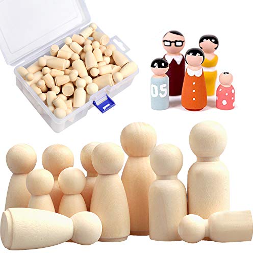 camelize Holzfiguren Puppen,50 Stück Unvollendete Holz Familie Figuren,DIY natürliche Holzfiguren Hochzeit für Geburtstag Dekoration Bemalen Basteln camelize Holzfiguren Puppen,50 Stück Unvollendete Holz Familie Figuren,DIY natürliche Holzfiguren Hochzeit für Geburtstag Dekoration Bemalen Basteln von camelize