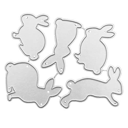 Metall-Stanzformen für Kartenherstellung, Osterhasen, Stanzform, Tiere, Kaninchen, Prägeschablonen, Bastelmesser, Stanzschablonen für DIY Scrapbook Metall-Stanzformen für Kartenherstellung, Osterhasen, Stanzform, Tiere, Kaninchen, Prägeschablonen, Bastelmesser, Stanzschablonen für DIY Scrapbook von caoxhenr