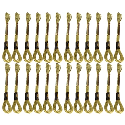 24PCS Skeins Embroidery Threads,Cross Stitch Thread,Metallic Embroidery Floss Friendship Bracelet String for Sewing Flowers,Fruits,Animals,Native Scenes,8 Meter/26.2ft 24PCS Skeins Embroidery Threads,Cross Stitch Thread,Metallic Embroidery Floss Friendship Bracelet String for Sewing Flowers,Fruits,Animals,Native Scenes,8 Meter/26.2ft von cardyven