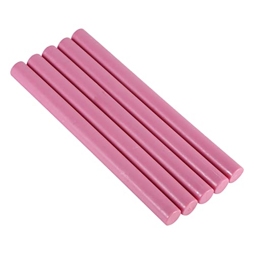 5pcs Versiegelungswachsstöcke, Nicht -Stick -Wachs -Seal Duft -Klebstoff -Werkzeug für Stempeldichtungen Einladungen Buchstaben basteln Vintage Hochzeit DIY Kalligraphie (Rosa) von cardyven