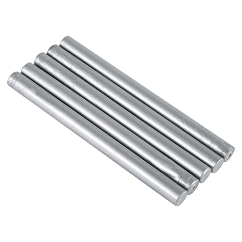 5pcs Versiegelungswachsstöcke, Nicht -Stick -Wachs -Seal Duft -Klebstoff -Werkzeug für Stempeldichtungen Einladungen Buchstaben basteln Vintage Hochzeit DIY Kalligraphie (Weißes Silber) von cardyven