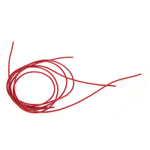Embroidery Thread,Flexible Copper Wire,Sewing Stitching Gloss 1.5mm Diameter Manual DIY String for Embroidery and Jewelry Making (Red) von cardyven