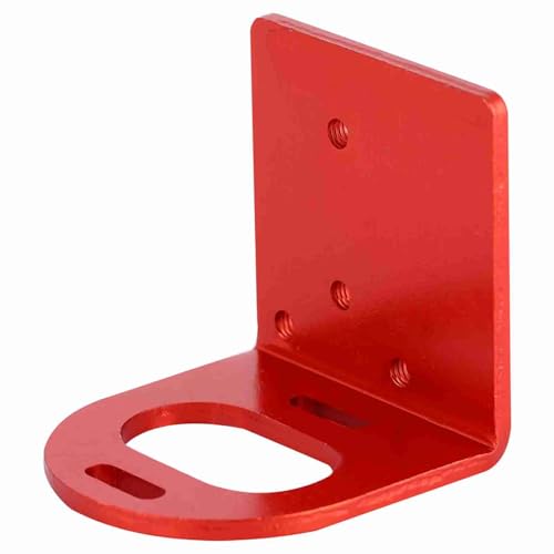cardyven Montagehalterung mit Schraube, Verstellbarer Motormontagemontage Fester Halterungshalter für 540 3660 3650 bürstenlosen Motormodellzubehör (Rot) von cardyven