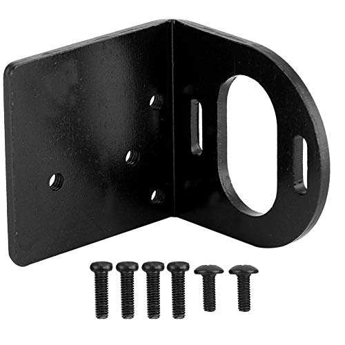 cardyven Montagehalterung mit Schraube, Verstellbarer Motormontagemontage Fester Halterungshalter für 540 3660 3650 bürstenlosen Motormodellzubehör (Schwarz) von cardyven