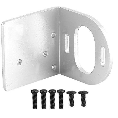 cardyven Montagehalterung mit Schraube, Verstellbarer Motormontagemontage Fester Halterungshalter für 540 3660 3650 bürstenlosen Motormodellzubehör (Silber) von cardyven