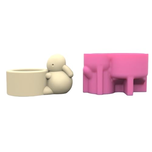 3D-Halter Form Ostern Handwerk Gips Vase Zement Harz Formen Silikon Glas Gießformen Dekorationen von carotoe