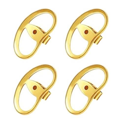 4 x Ohrring-Verschlüsse, Ersatz für große Ohrringe, Ohrstecker, Ohrring-Verschlüsse, Heber, Stopper von carotoe