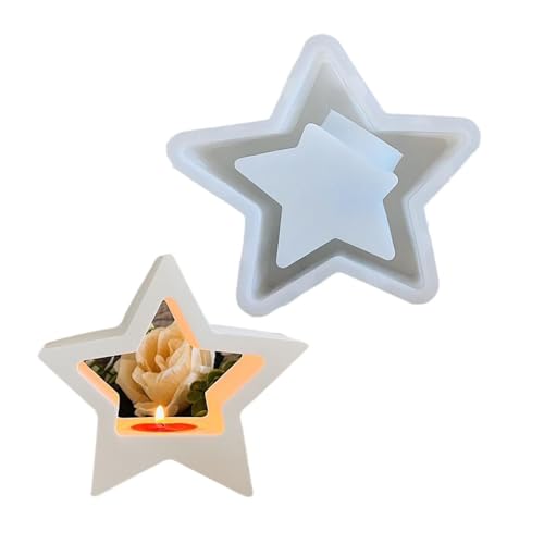 Gießformen, 3D-Silikon-Kerzenständer-Formen, Silikonformen, Basteln für Halter von carotoe