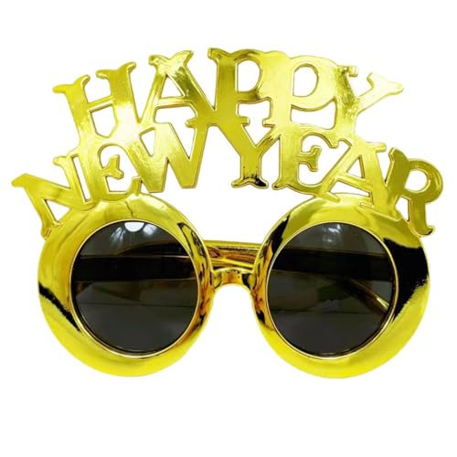 Happy New Year Brille für Fotografie Requisiten Party Brille für Neujahrspartys Weihnachten Hochzeit Geburtstag Happy New Year Brille für Fotografie Requisiten Party Brille für Neujahrspartys Weihnachten Hochzeit Geburtstag von carotoe