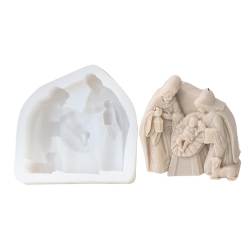 Harzform Gebetsthema Silikon Ornament Form religiöse dekorative Formen geeignet für dekorative Ornamente von carotoe
