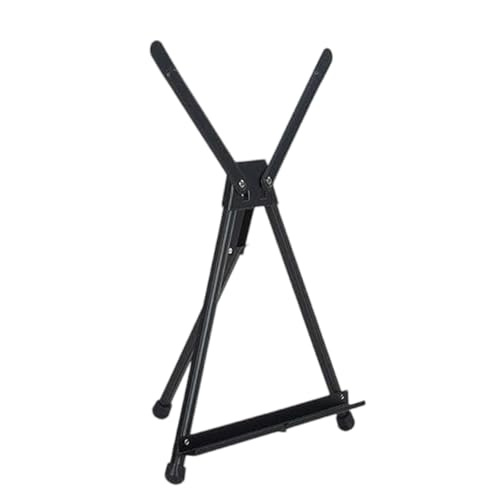 Metall-Staffelei mit verstellbarem Flügel für Leinwand und Kunstmalerei, höhenverstellbar von 33 - 57 cm Metall-Staffelei mit verstellbarem Flügel für Leinwand und Kunstmalerei, höhenverstellbar von 33 - 57 cm von carotoe