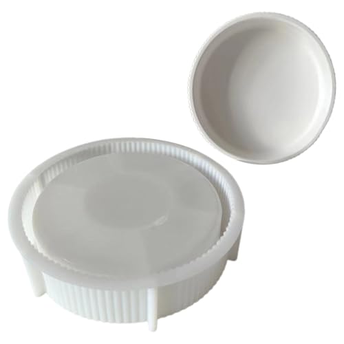 Silikon-Schmuckkästchen, Epoxidharz, Aufbewahrungsflasche, Glasformen, Aufbewahrungsbox, geeignet für Bastelarbeiten, Harz, Bastelformen von carotoe