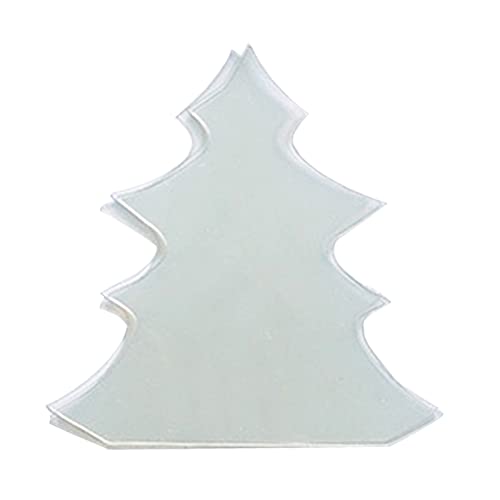 Silikonform mit 3D-Kristall-Lampe, Weihnachtsbaumschmuck, geeignet für Epoxidharz, Schmuckherstellung, Heimdekoration von carotoe