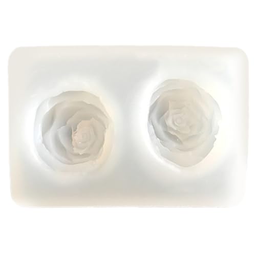 Silikonformen in Rosenform für Epoxidharz, Seifenherstellung, Fondant, Silikonformen für Schokolade, Süßigkeiten von carotoe