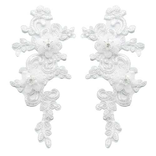 Spitzenstoff Blumenkragen Damen Hochzeitskleid Kragen Pailletten Stickerei Kragen für Kleidung Dekoration Spitzenstoff Blumenkragen Damen Hochzeitskleid Kragen Pailletten Stickerei Kragen für Kleidung Dekoration von carotoe