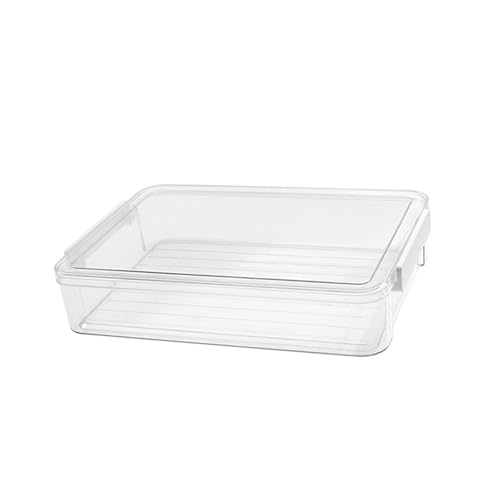 Stapelbarer Dokumentenhalter Proof Organizer Tragbare Aufbewahrungslösung für Fotos, Papiere und Bastelbedarf von carotoe