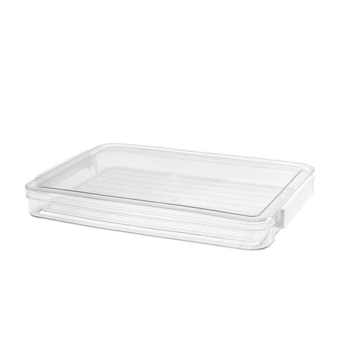 Stapelbarer Dokumentenhalter Proof Organizer Tragbare Aufbewahrungslösung für Fotos, Papiere und Bastelbedarf von carotoe