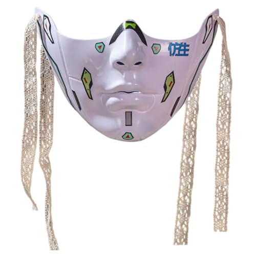 Uni Maskerade Beauty Cosplay Mechanisches halbes Gesicht für Karneval Halloween Dress Up Party Uni Maskerade Beauty Cosplay Mechanisches halbes Gesicht für Karneval Halloween Dress Up Party von carotoe