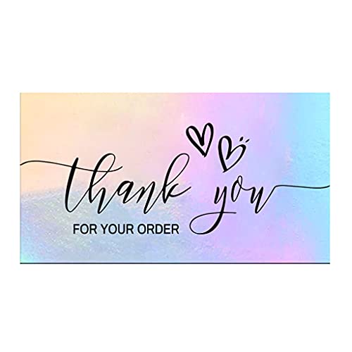 Visitenkarten "Thank You For Your Order", 50 Stück von carotoe