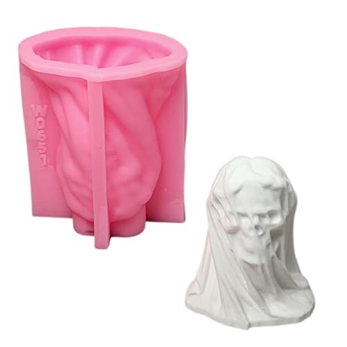carotoe Handgefertigte Silikon-Formen mit Totenkopf-Motiv, Ornament-Formen, Halloween-Formen, Gießformen für Zuhause, Tischdekorationen carotoe Handgefertigte Silikon-Formen mit Totenkopf-Motiv, Ornament-Formen, Halloween-Formen, Gießformen für Zuhause, Tischdekorationen von carotoe