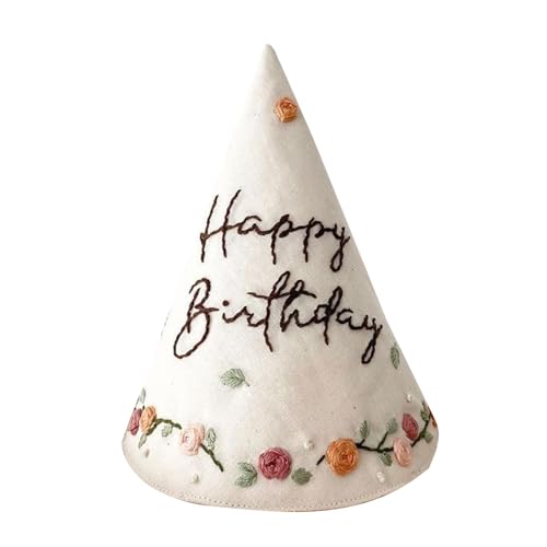carotoe Schöner Party-Hut für den 1. Geburtstag, atmungsaktiv und bequem, für Kindertag, Kopfschmuck von carotoe