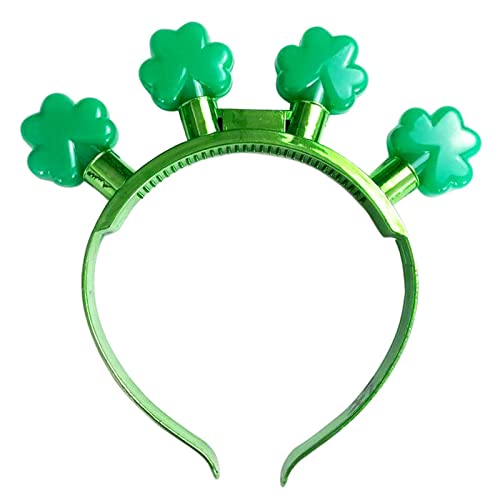 carotoe St. Patrick's Day Kleeblätter Stirnbänder Zubehör Grüne Kleeblätter Kopfbedeckung St. Patrick's Day Favor Supplies carotoe St. Patrick's Day Kleeblätter Stirnbänder Zubehör Grüne Kleeblätter Kopfbedeckung St. Patrick's Day Favor Supplies von carotoe