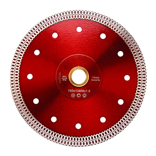 Casaverde Diamanttrennscheiben 150mm universal Trennscheibe für Stein, Beton, Granit, Mauerwerk, Ziegel Zubehör Winkelschleifer Casaverde Diamanttrennscheiben 150mm universal Trennscheibe für Stein, Beton, Granit, Mauerwerk, Ziegel Zubehör Winkelschleifer von casaverde