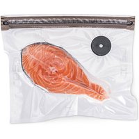 20 caso® Vakuumierbeutel für Lebensmittel Vacu Zip Bags von caso®