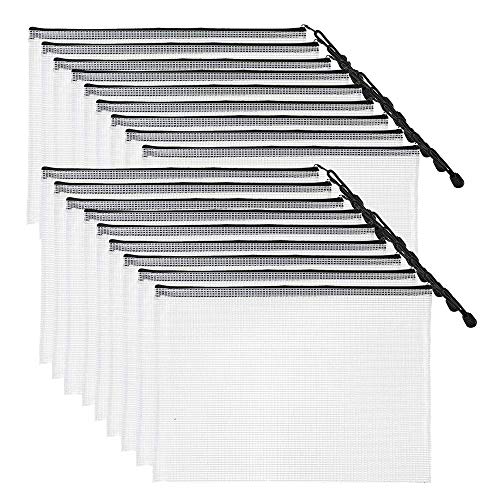 casstaly 18 Pack Mesh MäPpchen Dokumenten Tasche 4A Wasserdichte Dokumenten Tasche für Schul BüRo Bedarf, Kreuz Stich Ordnungs Aufbewahrung casstaly 18 Pack Mesh MäPpchen Dokumenten Tasche 4A Wasserdichte Dokumenten Tasche für Schul BüRo Bedarf, Kreuz Stich Ordnungs Aufbewahrung von casstaly