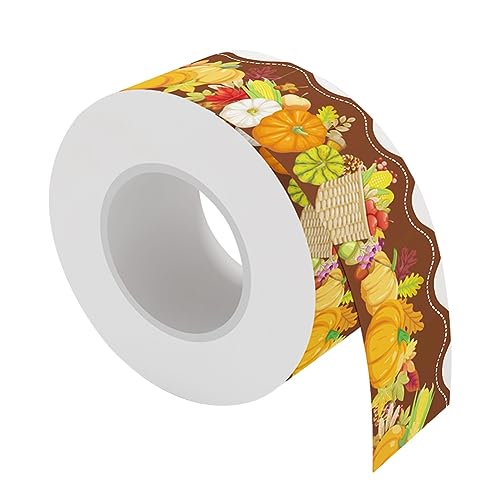 casstaly 20 M Thanksgiving-Aufkleber, Gewellt, Pinnwand, Bordüren, Korktafel, Klassenzimmer, Umkleideraum, Büros, Breite 7 Cm, Langlebig, Einfach zu Verwenden casstaly 20 M Thanksgiving-Aufkleber, Gewellt, Pinnwand, Bordüren, Korktafel, Klassenzimmer, Umkleideraum, Büros, Breite 7 Cm, Langlebig, Einfach zu Verwenden von casstaly