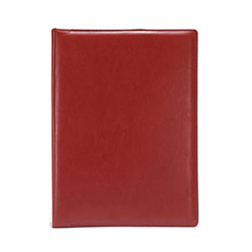 casstaly A4 PU-Padfolio-Aktenordner, Portfolio, Geschäftsdokumentenhalter, Metall-Klemmbrett-Pad, Dokumenten-Organizer-Halter, Einfach zu Bedienen, A von casstaly