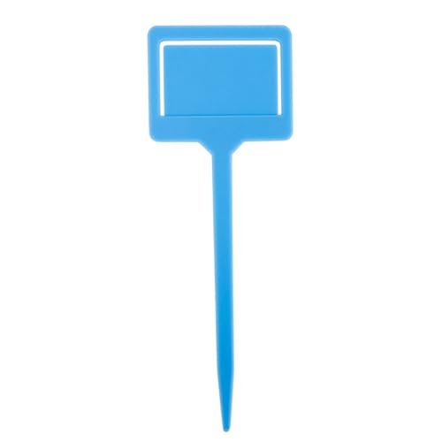 casstaly Gartenetiketten, Kunststoff, für Topfpflanzen, Blau, 100 Stück casstaly Gartenetiketten, Kunststoff, für Topfpflanzen, Blau, 100 Stück von casstaly