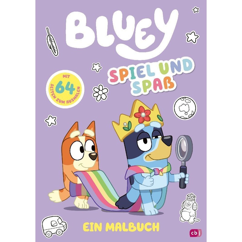 Bluey - Spiel Und Spaß  - Ein Malbuch, Gebunden von cbj
