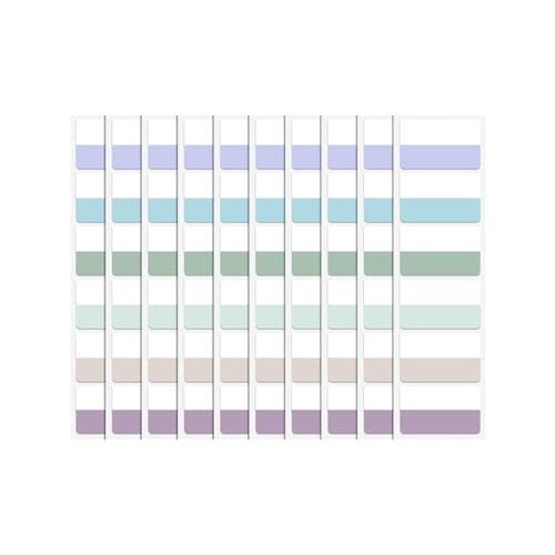 ccHuDE 240 Blatt farbige Index-Tabs, Seitenmarkierungen, Ordner, Register, selbstklebende Notizen, wiederverwendbare Seitenregister, Flaggen, farbiges Buch, klebrige Index-Tabs für Notizbücher von ccHuDE