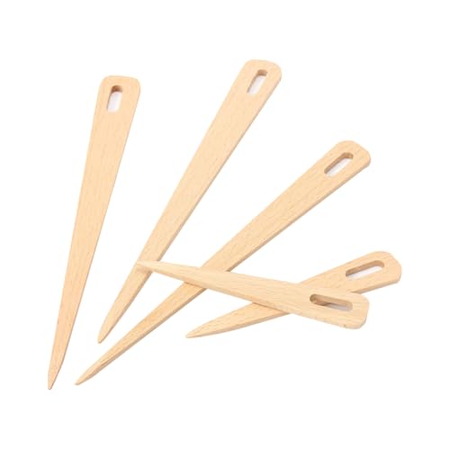 ccHuDE 5 Stück Holzweben Häkelnadel Holz Strickgabel Big Eye Stricknadeln Holz Weben Stick Tapisserie Weben Werkzeug ccHuDE 5 Stück Holzweben Häkelnadel Holz Strickgabel Big Eye Stricknadeln Holz Weben Stick Tapisserie Weben Werkzeug von ccHuDE