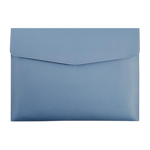 ccHuDE PU Leder A4 Aktenordner Wasserdicht Dokumentenhalter Umschlag Ordner Hülle Briefgröße Papierhalter Wiederverwendbare Briefe Aufbewahrungstasche Quittung Datei Tasche mit Schnappverschluss Blau ccHuDE PU Leder A4 Aktenordner Wasserdicht Dokumentenhalter Umschlag Ordner Hülle Briefgröße Papierhalter Wiederverwendbare Briefe Aufbewahrungstasche Quittung Datei Tasche mit Schnappverschluss Blau von ccHuDE