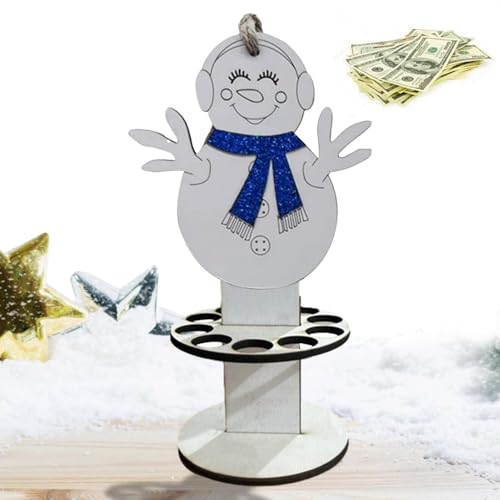 Handgefertigte Holz-Geldhalter, dekorative Weihnachtstischdekoration, Tischdekoration für Bargeld, Erntedankfest, Party, Erwachsene, Geburtstag, Kindergeburtstag von ccuzs